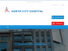 Tablet Screenshot of northcityhospital.com